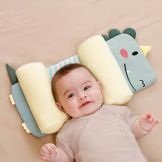 Adjustable Head Pillow for Newborns – Gentle, Contoured Support
